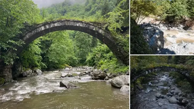 asirlara meydan okuyan tarihi tas kopru selde yikildi CJG9ReNP