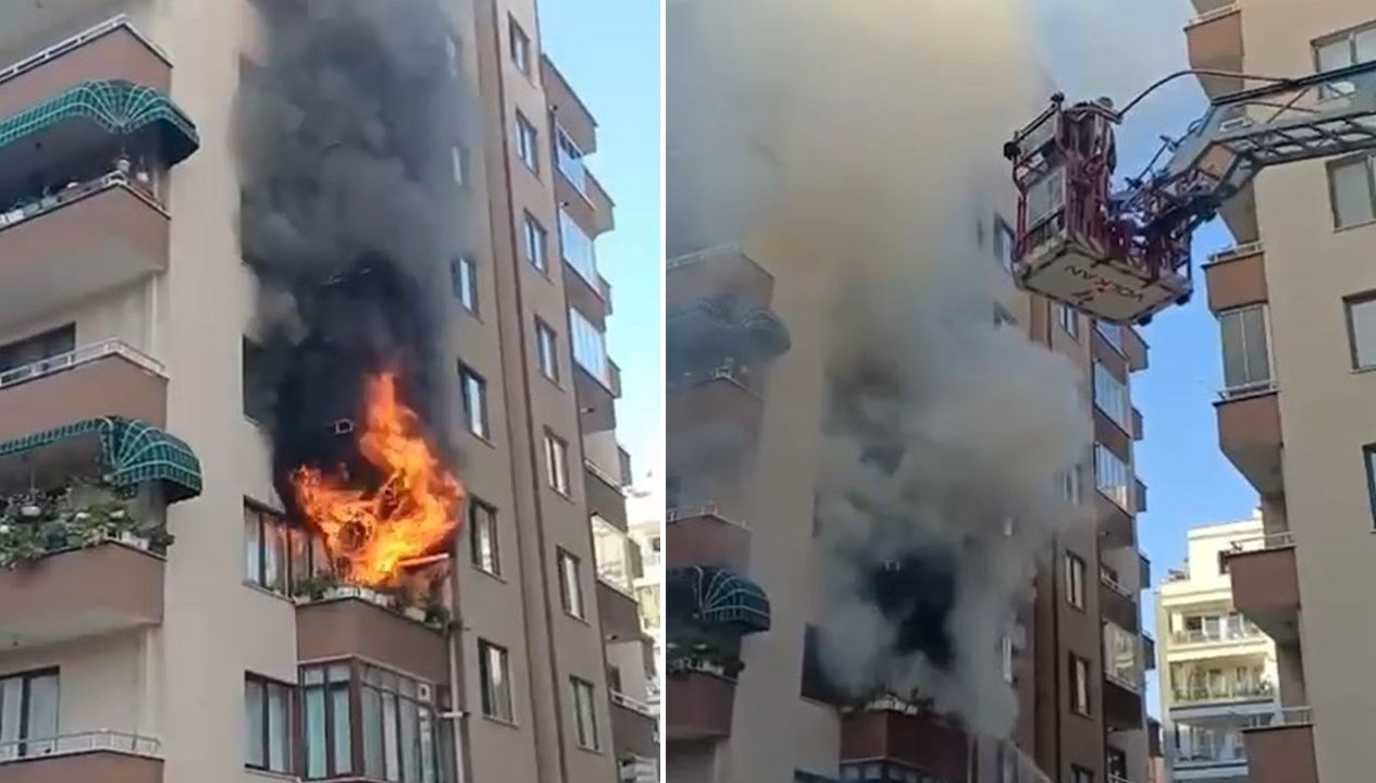 bursada yedi katli binada korku dolu anlar OJzDvK3q