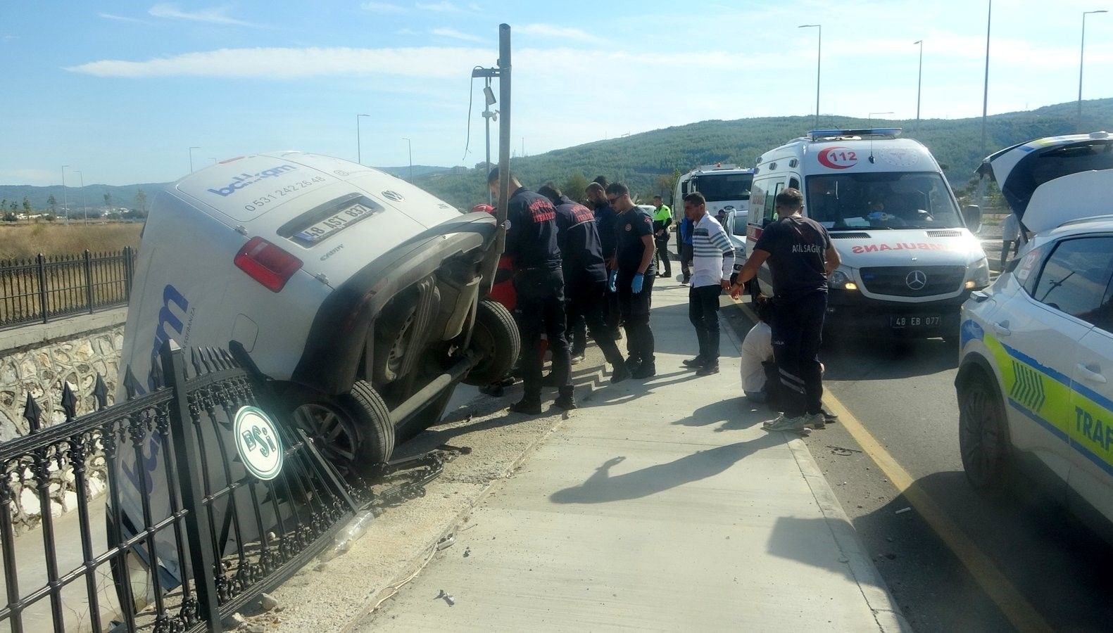 kazada emniyet kemeri hayat kurtardi fGdTdrUq